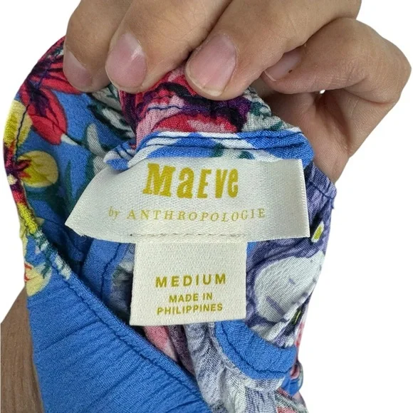Maeve floral shorts Anthropologie size Medium - Picture 3 of 5